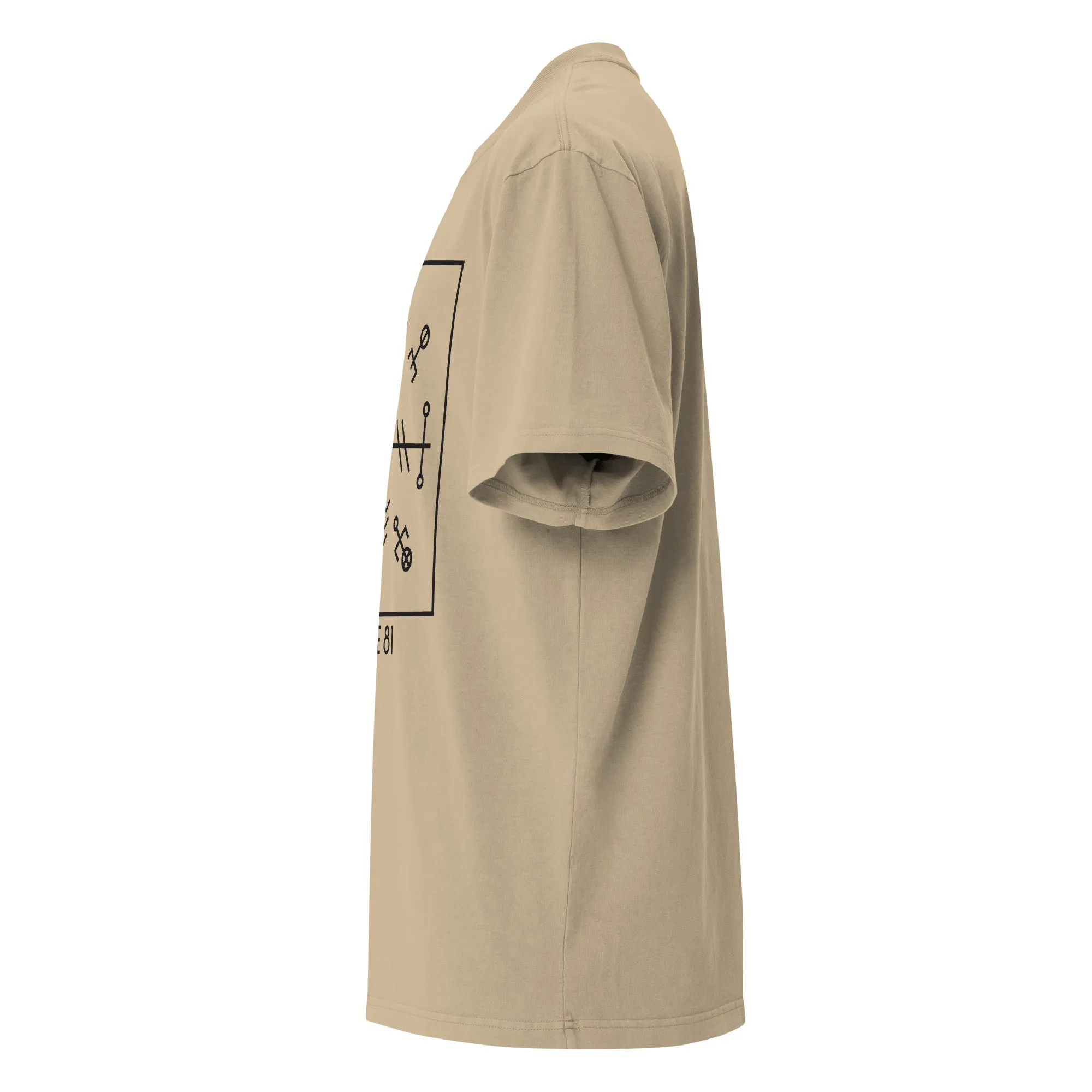 Archive 81 Season 3 Logo - Oversized faded t-shirt