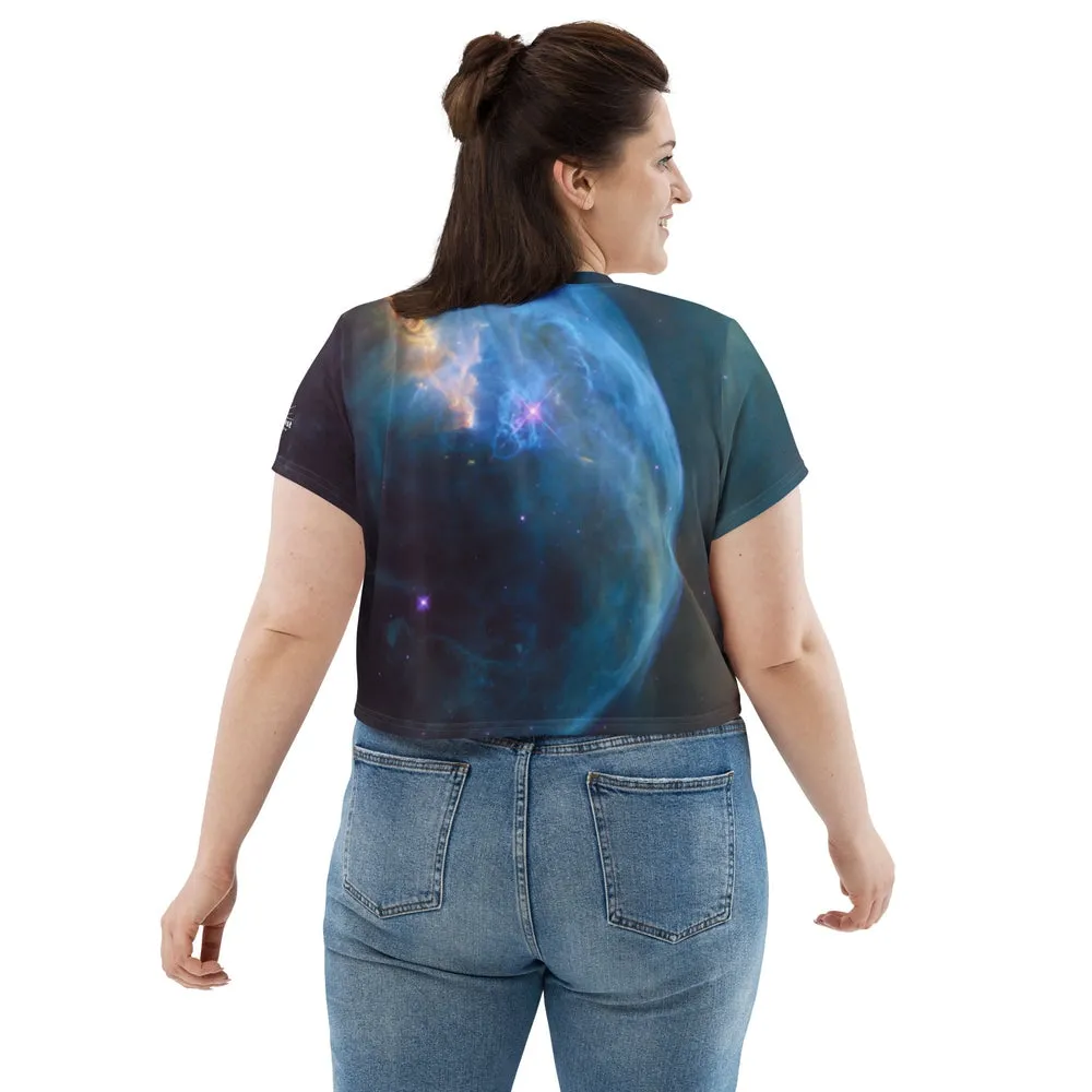 Bubble Nebula Cropped T-Shirt