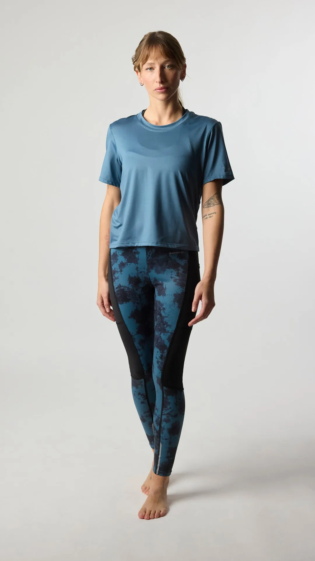 CAMISETA MUJER TRAIN DARK BLUE