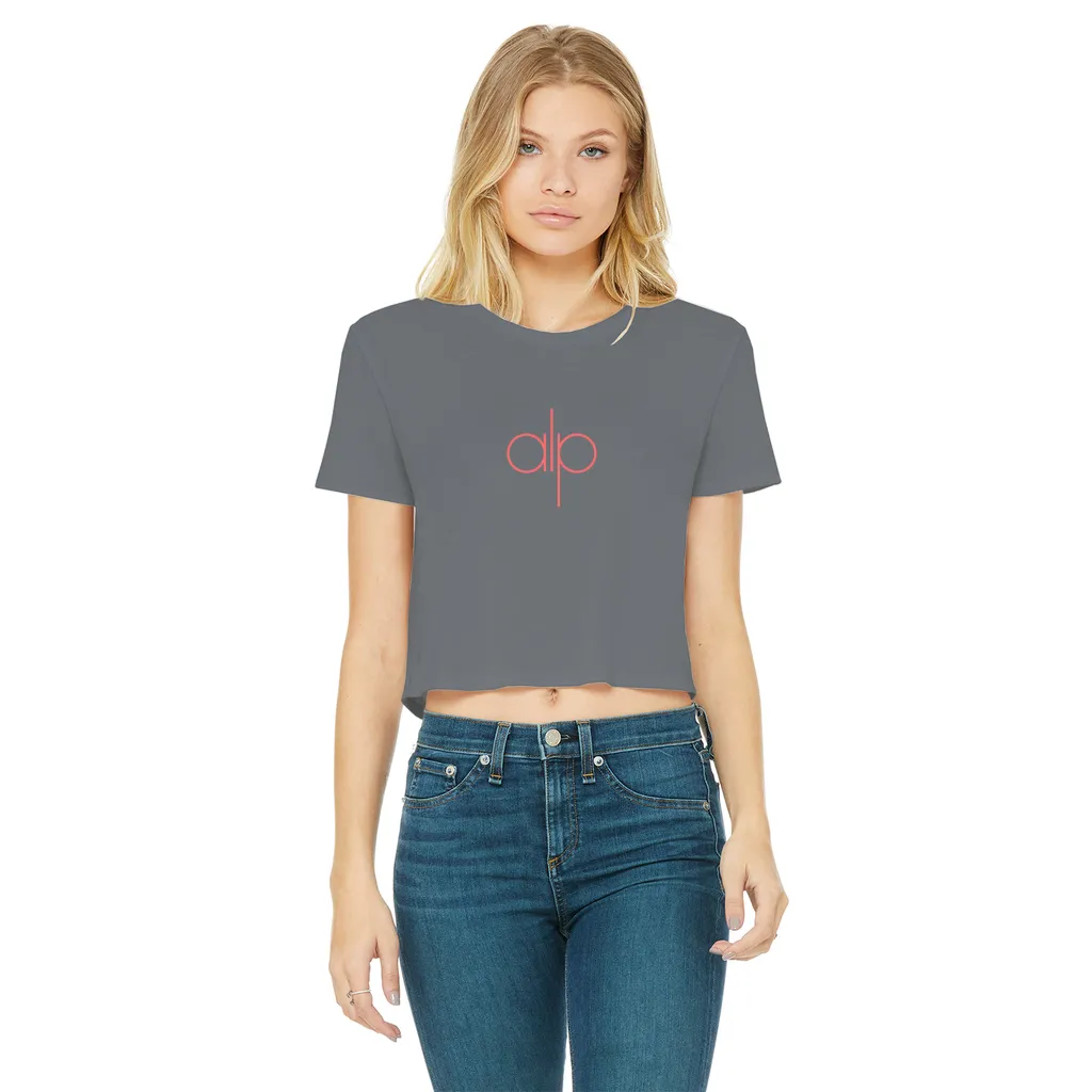 Classic Women's Cropped Raw Edge T-Shirt