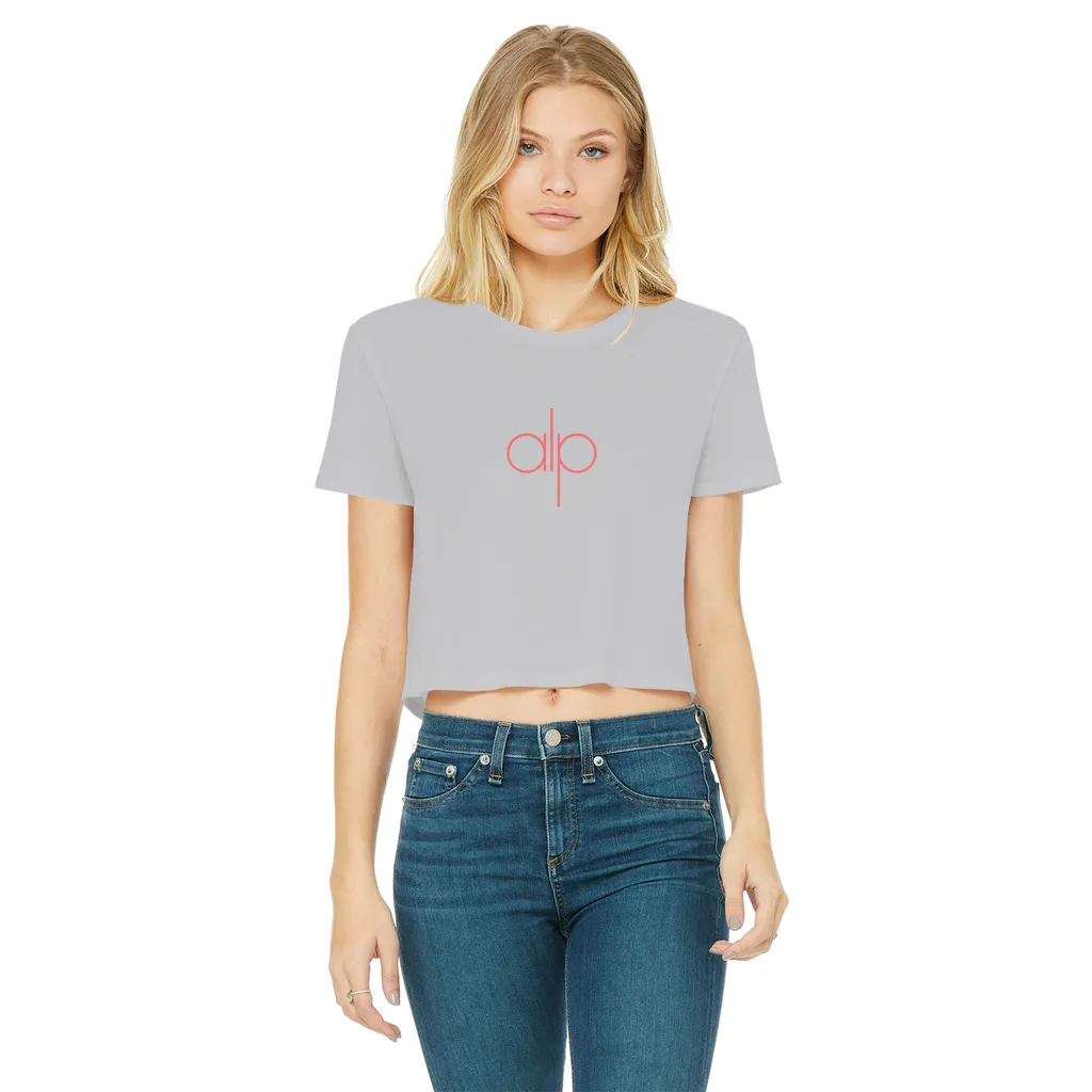 Classic Women's Cropped Raw Edge T-Shirt