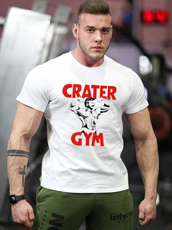 Crater Gym Printed Men's T-shirt