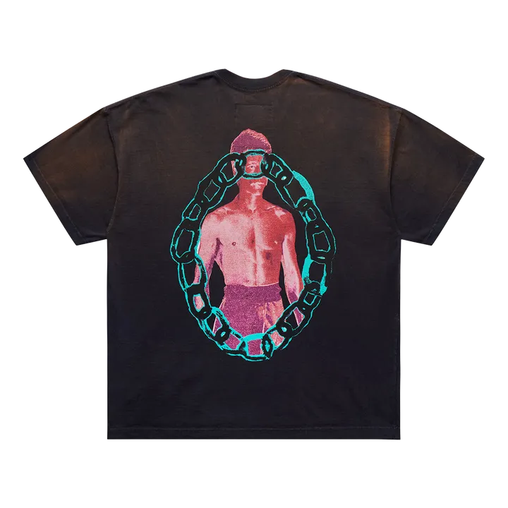 D-R-G-N Xiao Long Tee Bleached Black