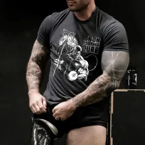 Iron Is The Cure Printed Men's T-shirt