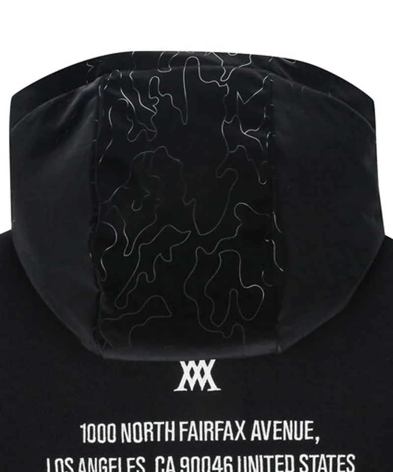 Men's Hoodie Point Anorak - Black