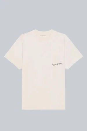MUSEUM OF PEACE AND QUIET WORDMARK SHIRT BONE