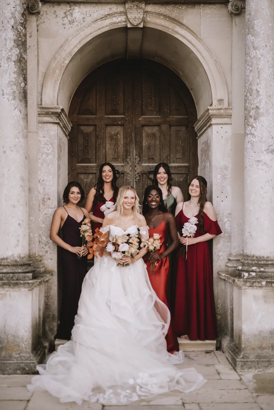 Mykonos Dress in Chianti Burgundy