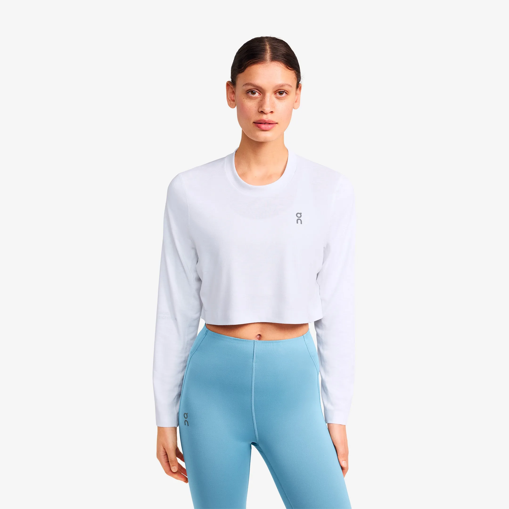 On - Active Long-T Crop Graph - Femme