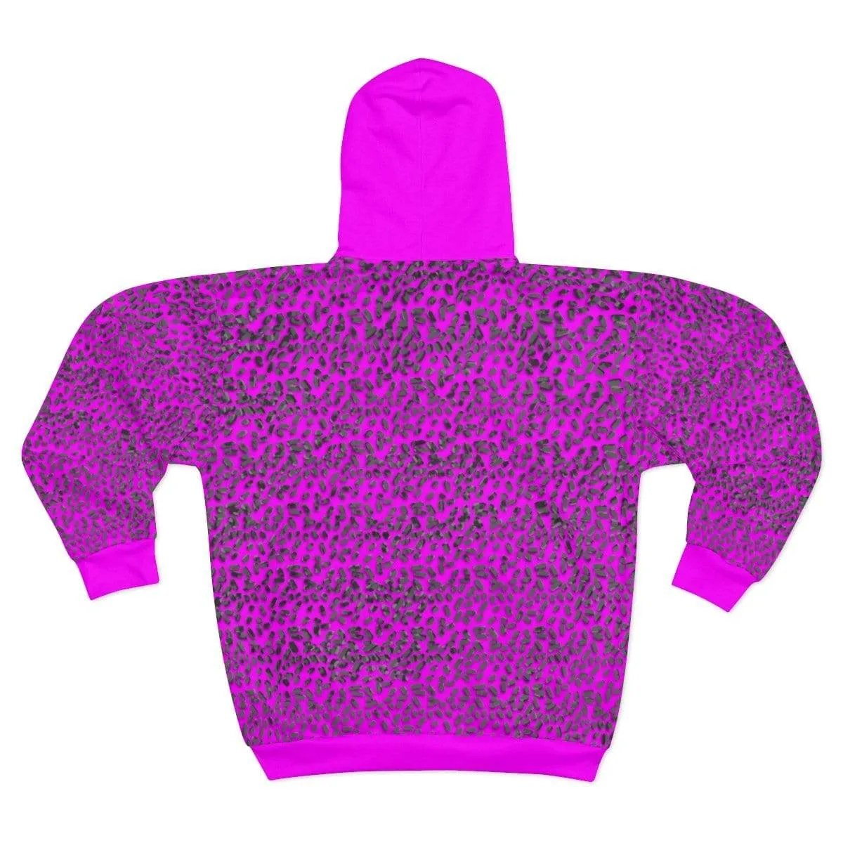 Plumskum Cut Sew AOP Zip Hoodie - Pink