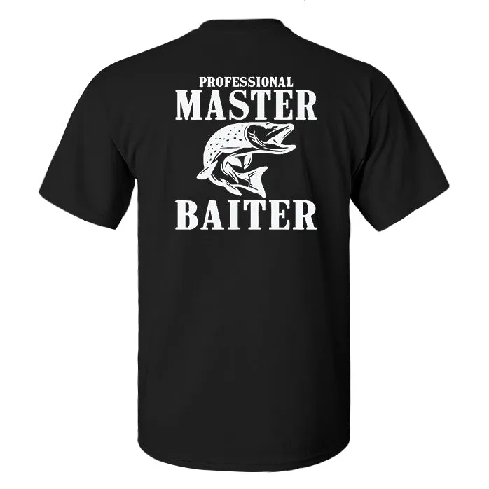 Professional Master Baiter Printed Men's T-shirt