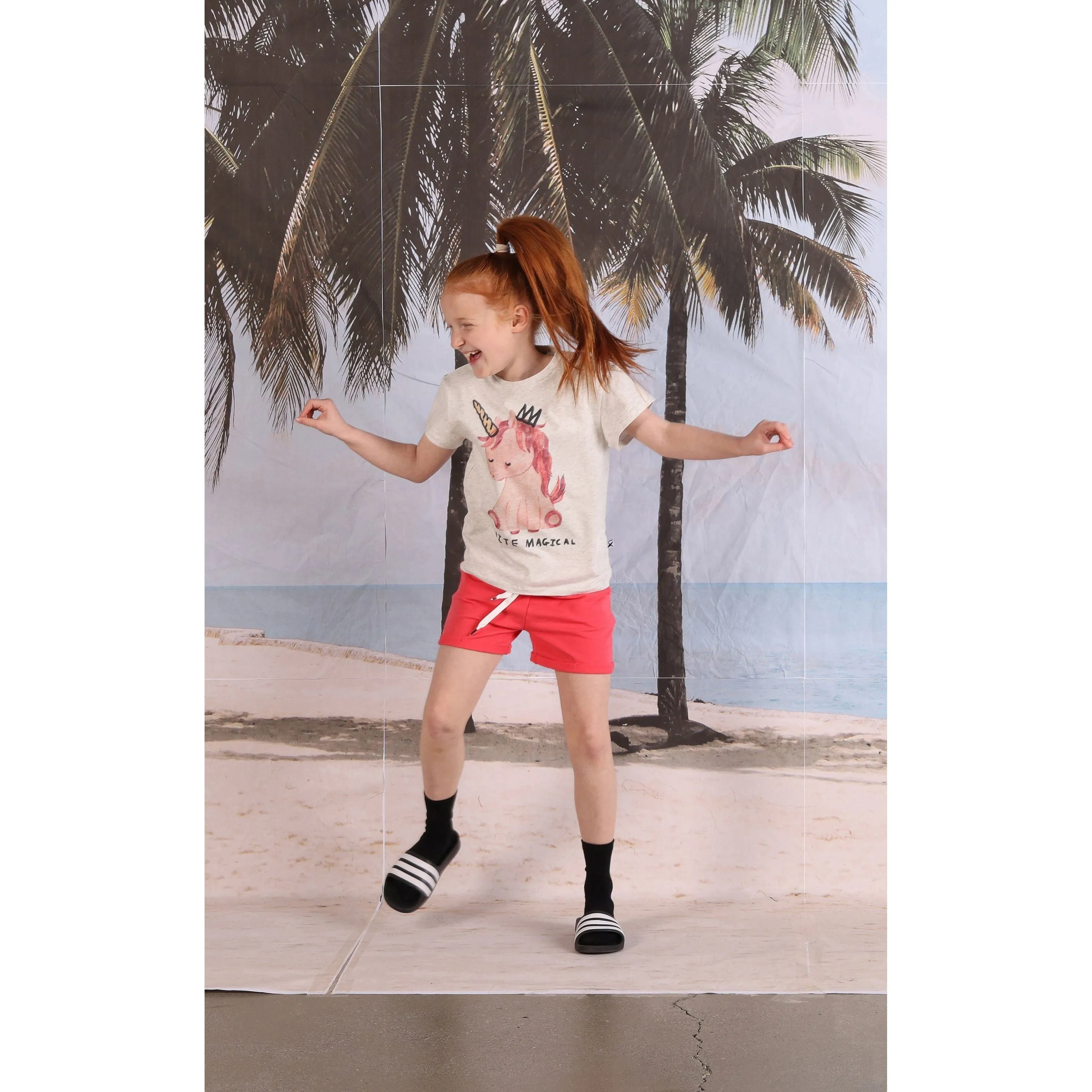 Quite Magical Tee- White Marle