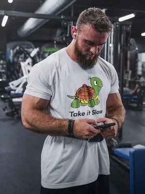 Take It Slow Printed Men's T-shirt