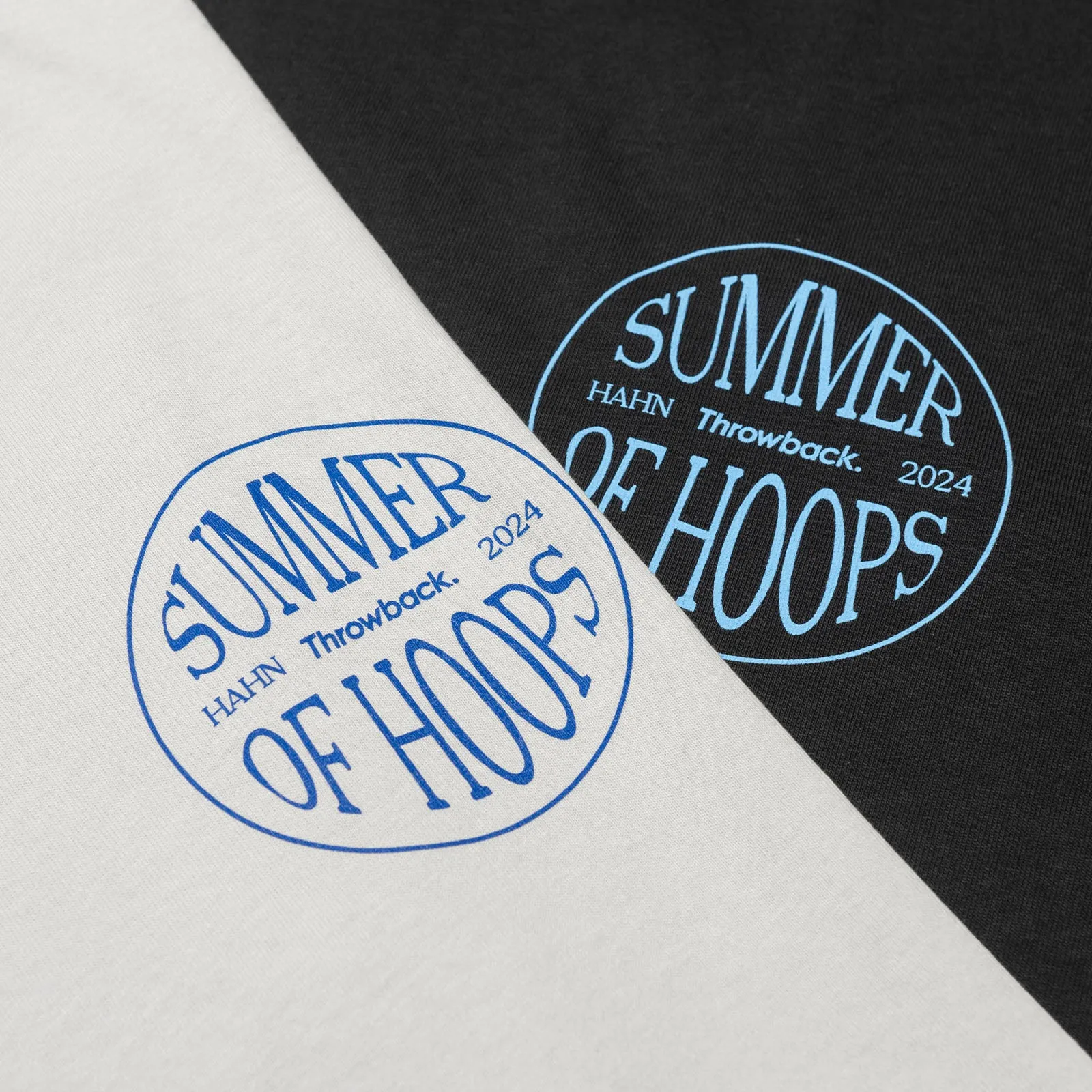 Throwback X Hahn Nothing But Net T-Shirt - Faded Noir