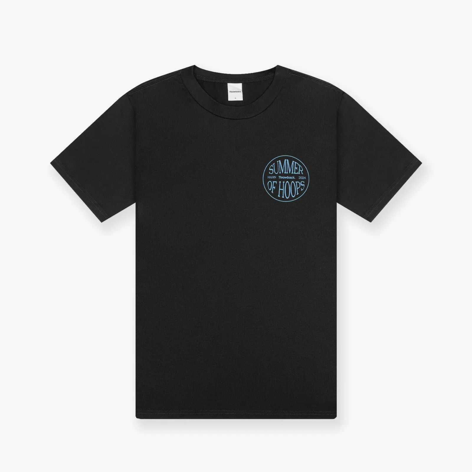 Throwback X Hahn Nothing But Net T-Shirt - Faded Noir