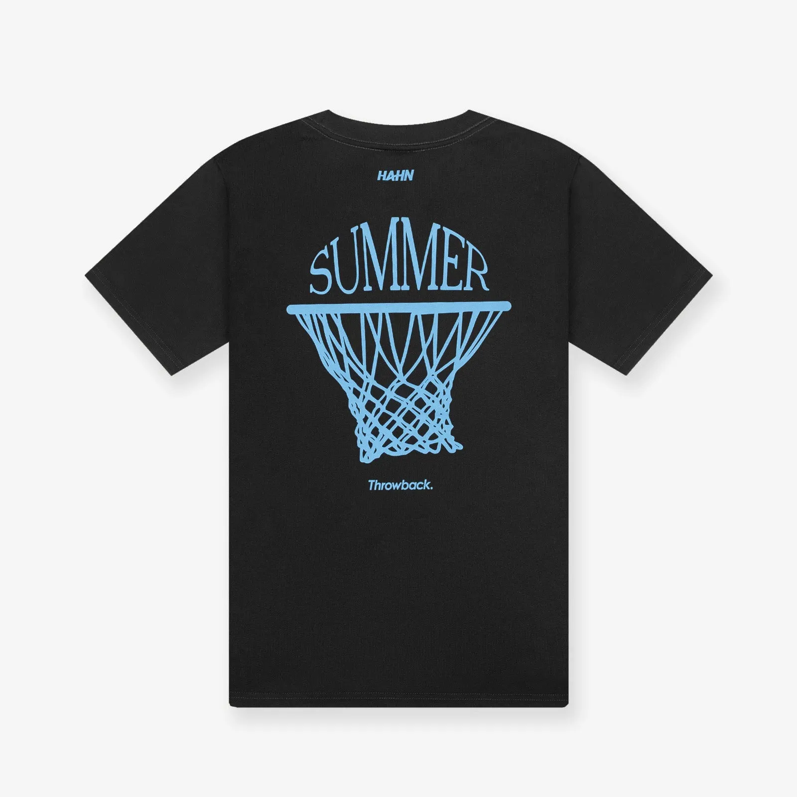 Throwback X Hahn Nothing But Net T-Shirt - Faded Noir