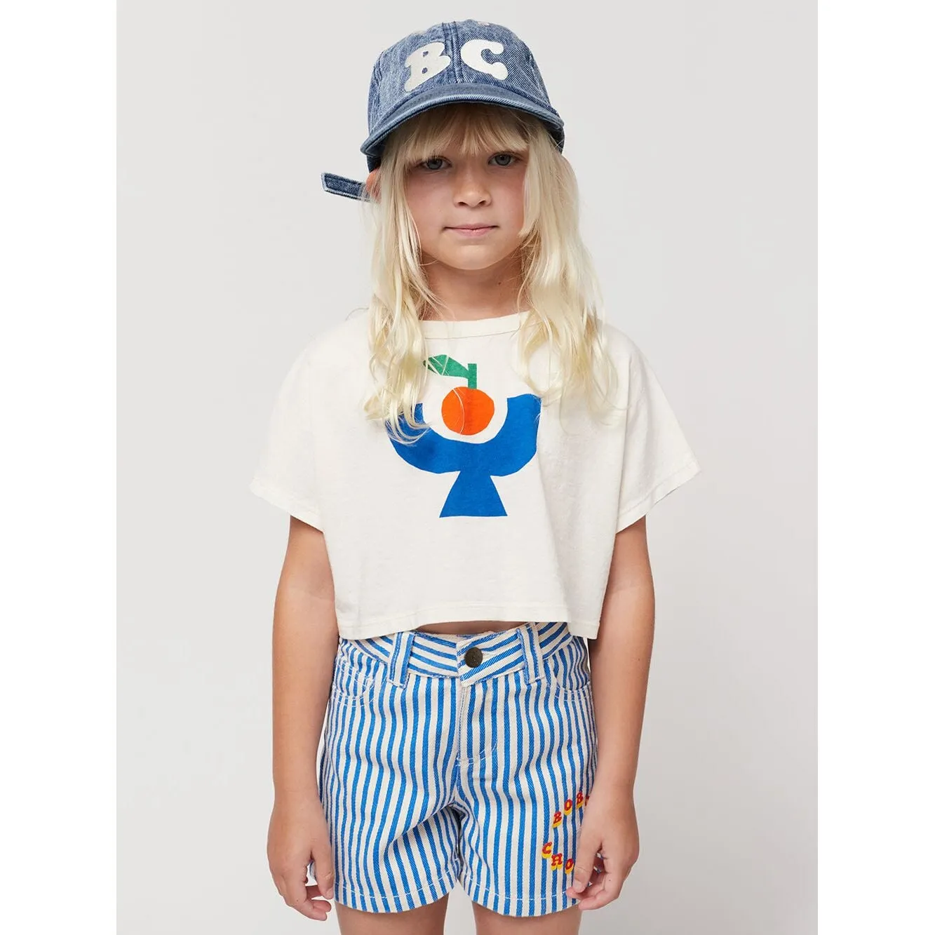 Tomato Plate Cropped T-Shirt