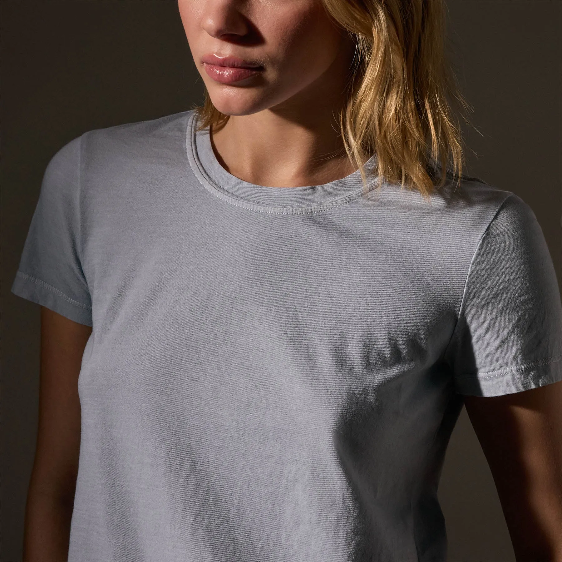 Vintage Little Boy Tee - Grey Glacier Pigment